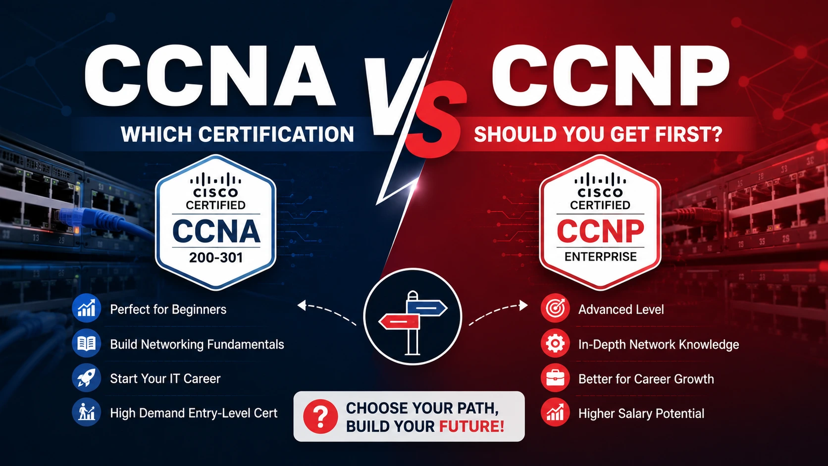 CCNA vs CCNP: Which Certification Should You Get First?